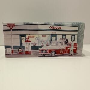 Conoco DieCast 1955 Chevrolet Side Step Pickup 1:24 Scale #88084
